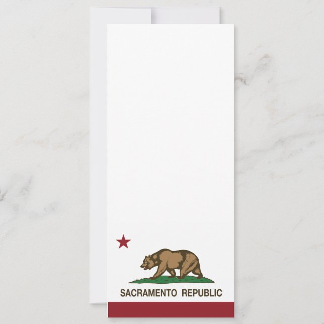 Bandera de la República de Sacramento (Anverso)