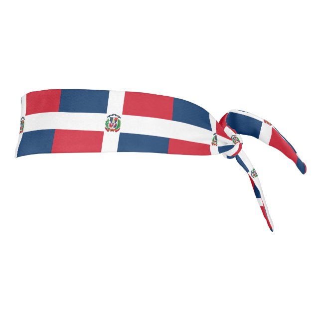 Bandera de la República Dominicana (Girar 90)