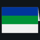 Bandera de la República Komi<br><div class="desc">Bandera patriótica de la República de Komi</div>