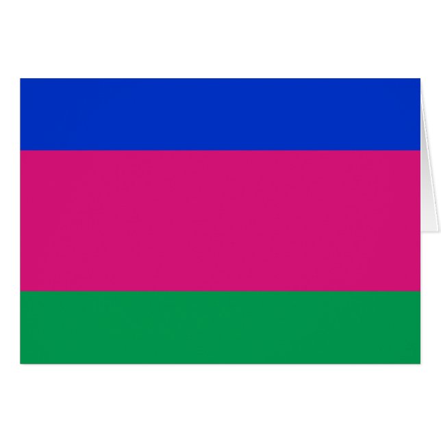 Bandera de la República Popular de Kuban (Anverso (Horizontal))