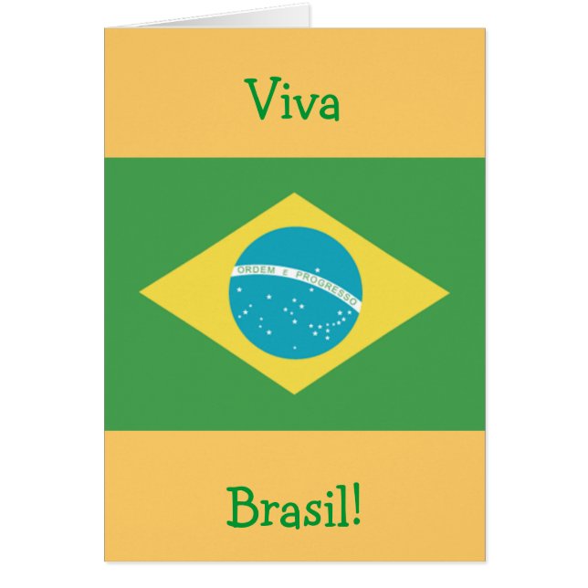 Bandera de la tarjeta de felicitación/nota de Bras (Frente)
