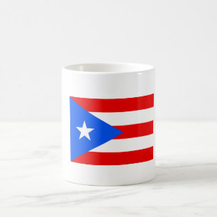 Bandera de la taza de Puerto Rico