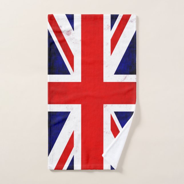 Bandera de la Unión Británica (Toalla de mano)