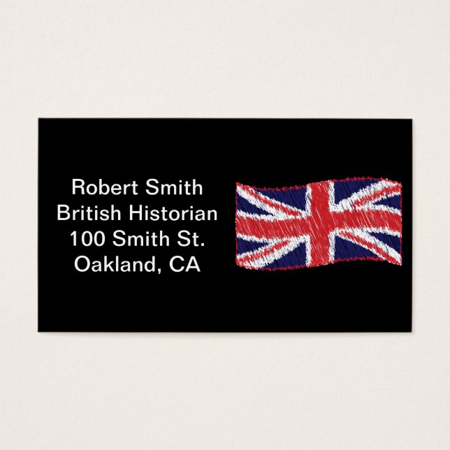 Bandera de la Unión con grietas (Frente)