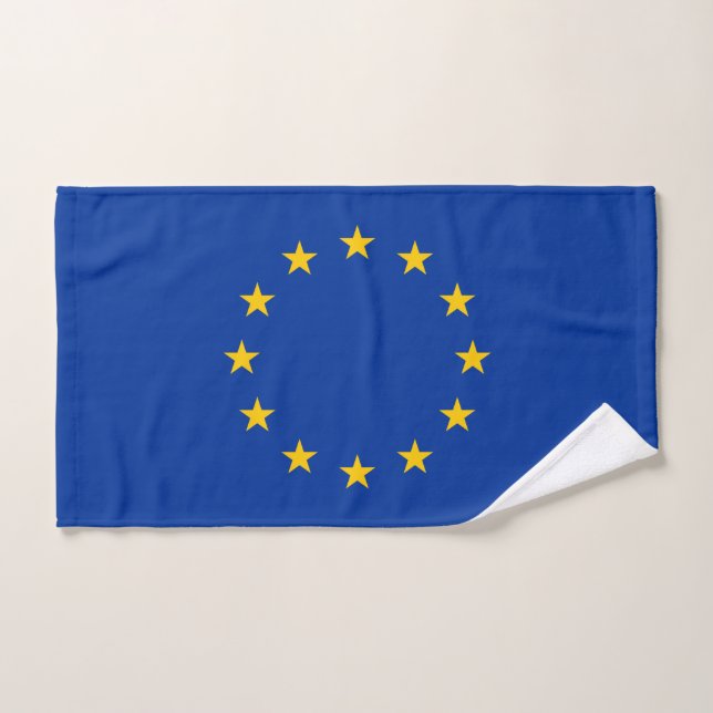 Bandera de la Unión Europea (Toalla de mano)
