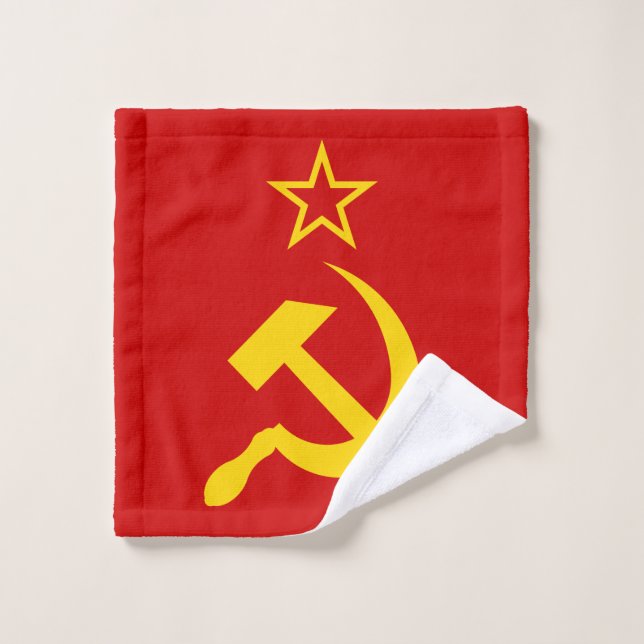 Bandera de la URSS - Bandera de la Unión Soviética (Toallita)