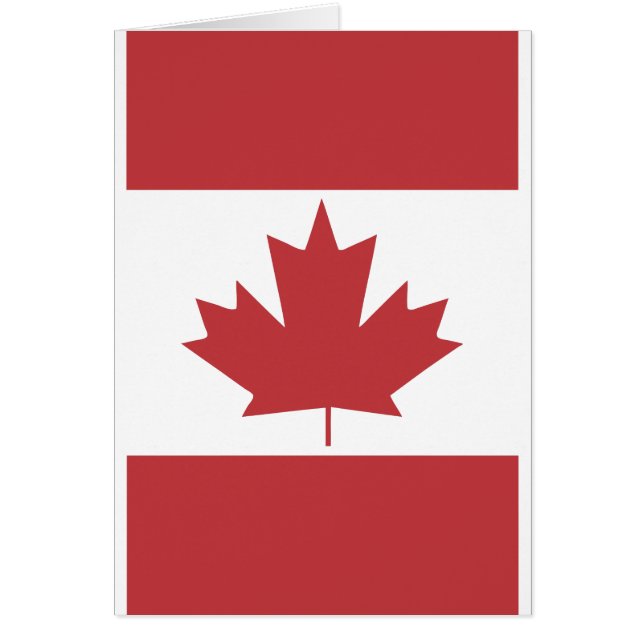 Bandera de la vertical de Canadá (Frente)