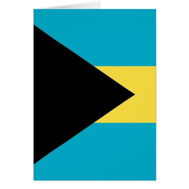 Bandera de las Bahamas (Frente)