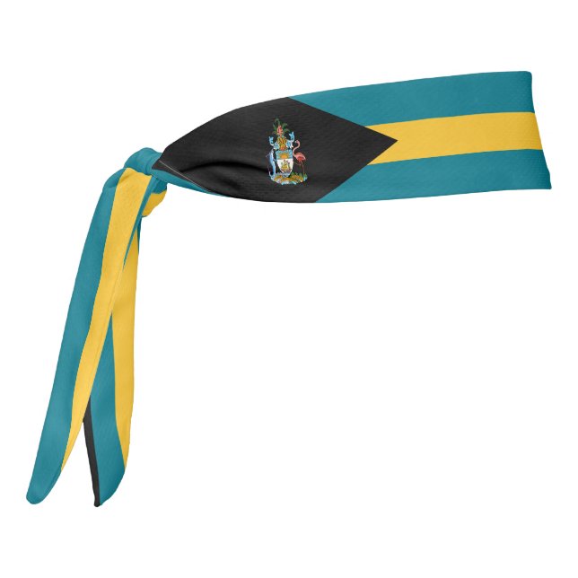 Bandera de las Bahamas elegante patriota (Girar 270)