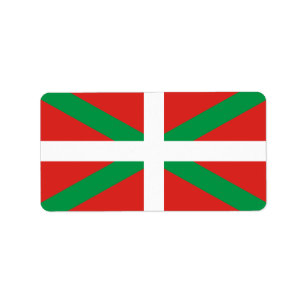 Bandera de las etiquetas vascas del país