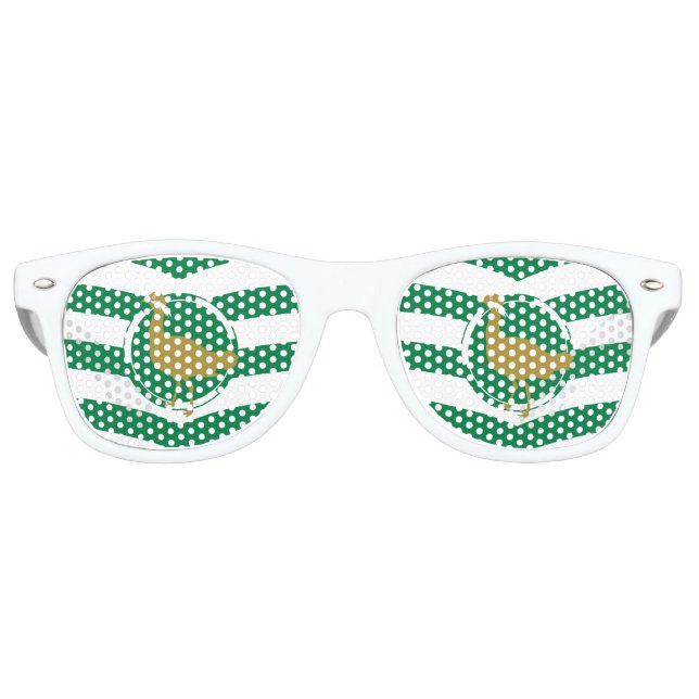 Bandera de las gafas de sol de Wiltshire Retro (Anverso)