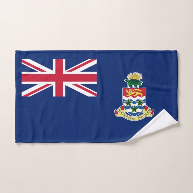 Bandera de las Islas Caimán (Toalla de mano)