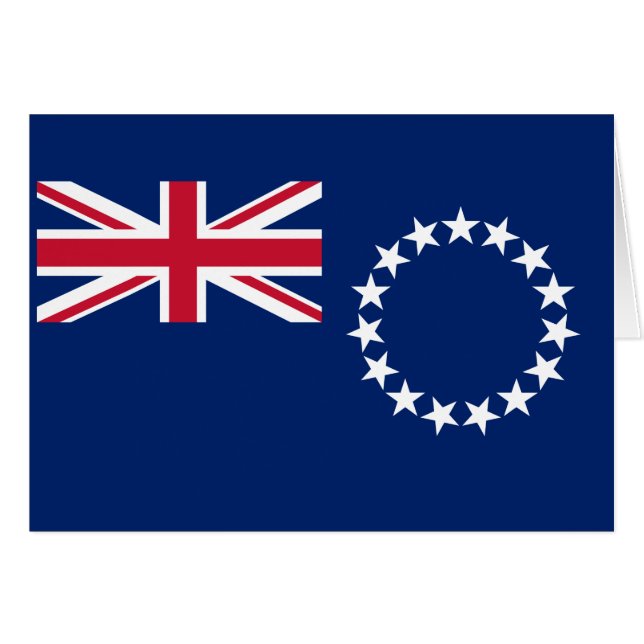 Bandera de las Islas Cook (Anverso (Horizontal))