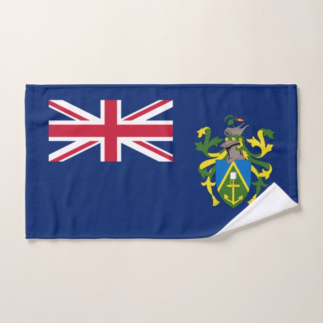 Bandera de las Islas Pitcairn (Toalla de mano)