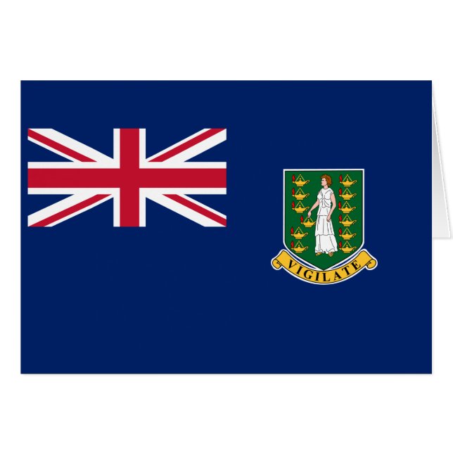 Bandera de las Islas Vírgenes Británicas (Anverso (Horizontal))