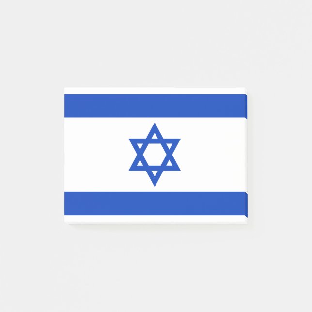 Bandera de las notas de Israel Post-it® (Anverso)
