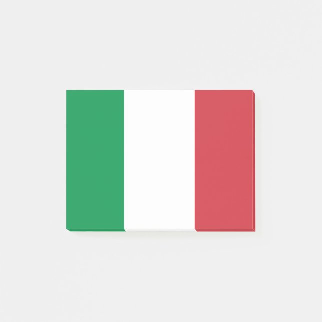 Bandera de las notas del Poste-it® de Italia (Anverso)