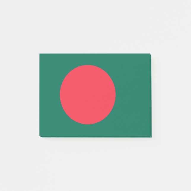 Bandera de las notas Post-it® de Bangladesh (Anverso)