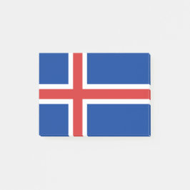 Bandera de las notas Post-it® de Islandia
