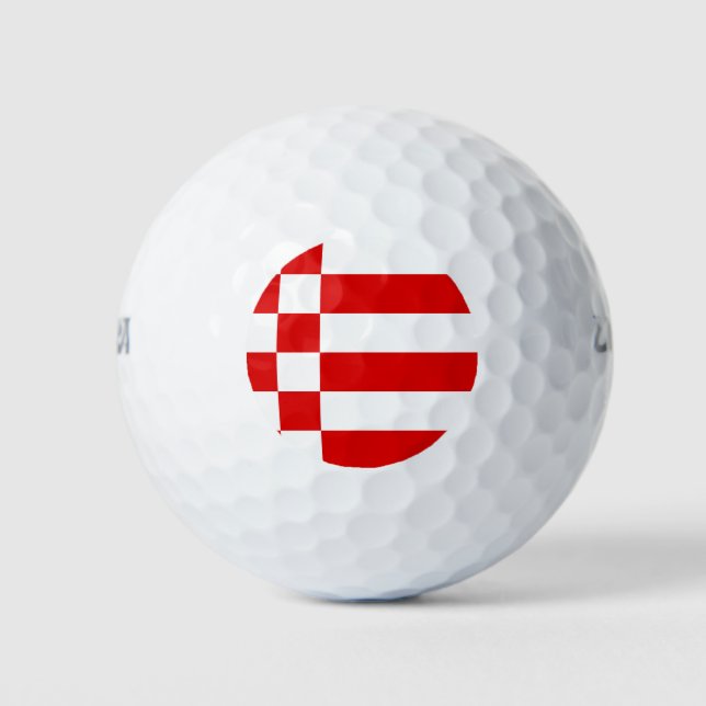 Bandera de las pelotas de golf de Bremen (Anverso)