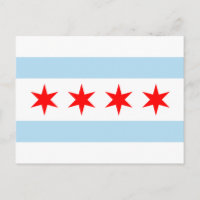 Bandera de las Postales de Chicago