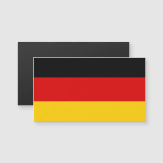 Bandera de las tarjetas de visita magnéticas de