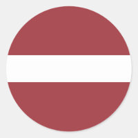 Bandera de Letonia Pegatina