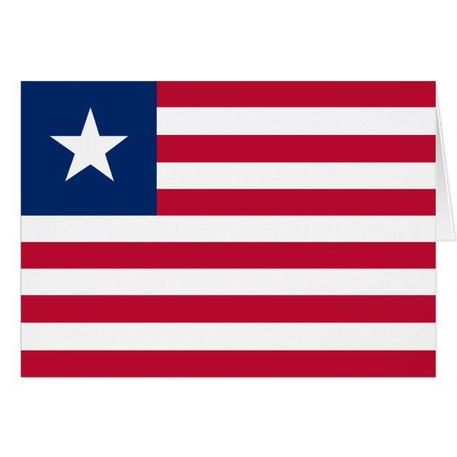Bandera de Liberia (Anverso (Horizontal))