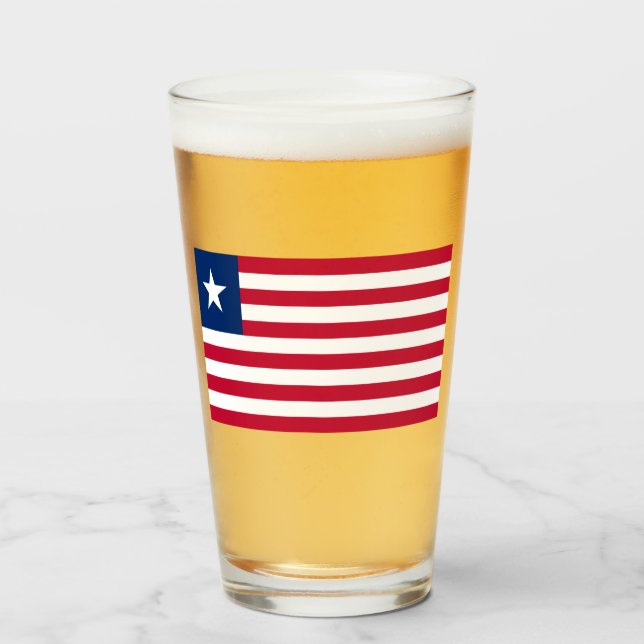 Bandera de Liberia (Liberia) (Anverso (lleno))