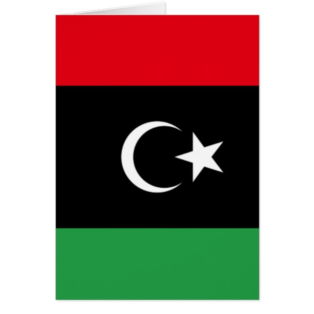 Bandera de Libia (Frente)