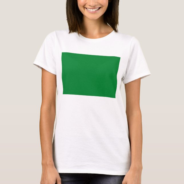 Bandera de Libia x Mapa camiseta (Anverso)