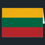 Bandera de Lituania<br><div class="desc">Bandera patriótica de Lituania.</div>