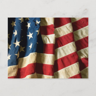 Bandera de los Estados Unidos de América - Postal