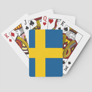 Bandera de los naipes de Suecia