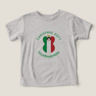 Bandera de los Navidades de ángel italianos de muj