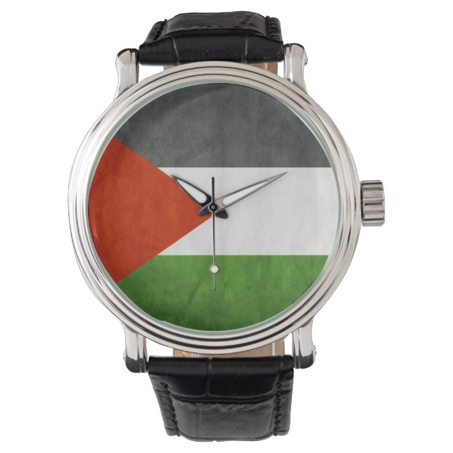 Bandera de los relojes palestinos (Anverso)