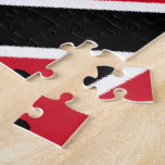 Bandera de los rompecabezas de Trinidad<br><div class="desc">rompecabezas con la bandera de trinidad</div>