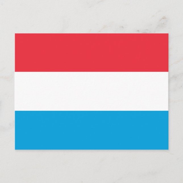 Bandera de Luxemburgo postal (Anverso)