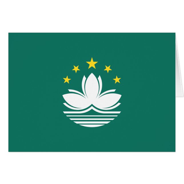 Bandera de Macao (Anverso (Horizontal))