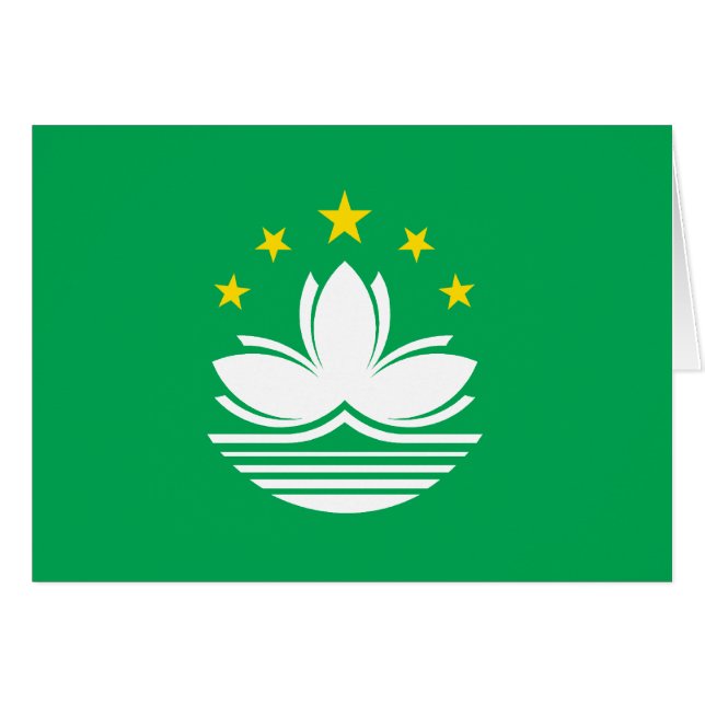 Bandera de Macao (Anverso (Horizontal))