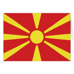 Bandera de Macedonia del Norte