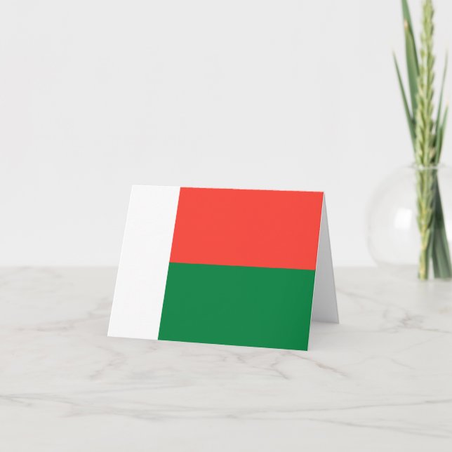 Bandera de Madagascar (Anverso)