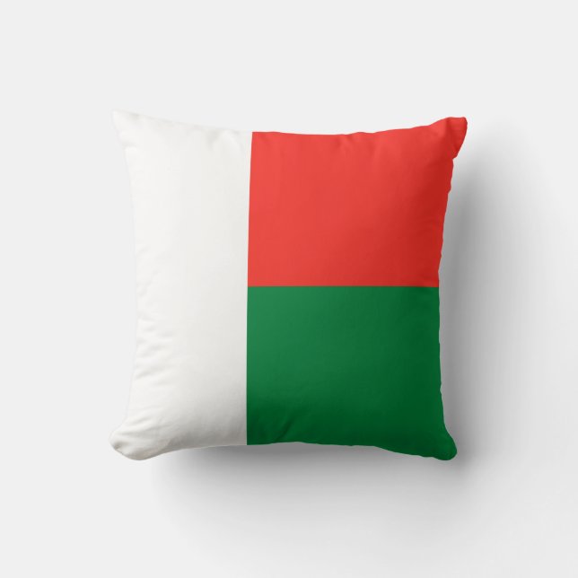 Bandera de Madagascar x Almohada de bandera (Anverso)
