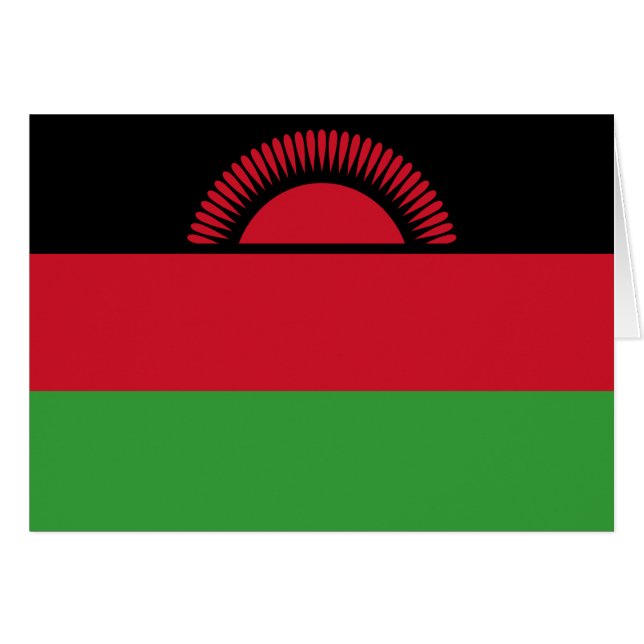 Bandera de Malawi (Anverso (Horizontal))