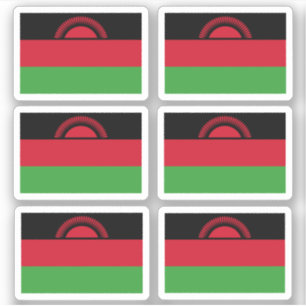 Bandera de Malawi - un Pegatina de colección