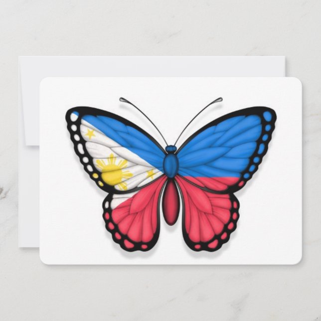 Bandera de mariposa filipina (Anverso)