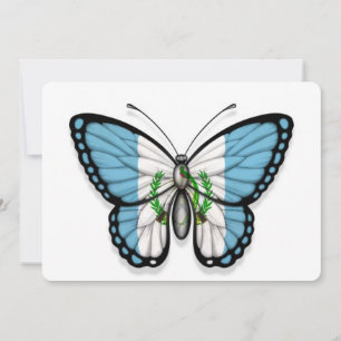 Bandera de mariposa guatemalteca