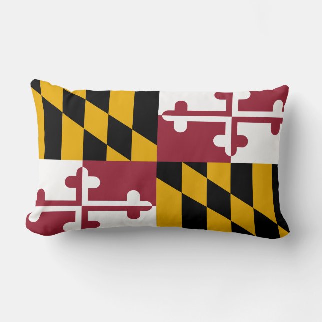 Bandera de Maryland, Cojín decorativo de la bander (Anverso)