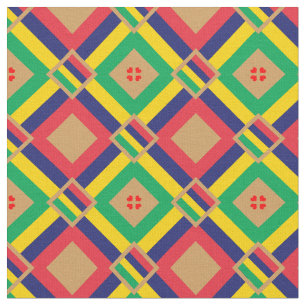 Bandera de Mauricio y tela de moda de Mauricio