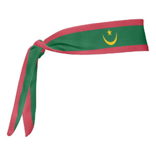 Bandera de Mauritania elegante patriota